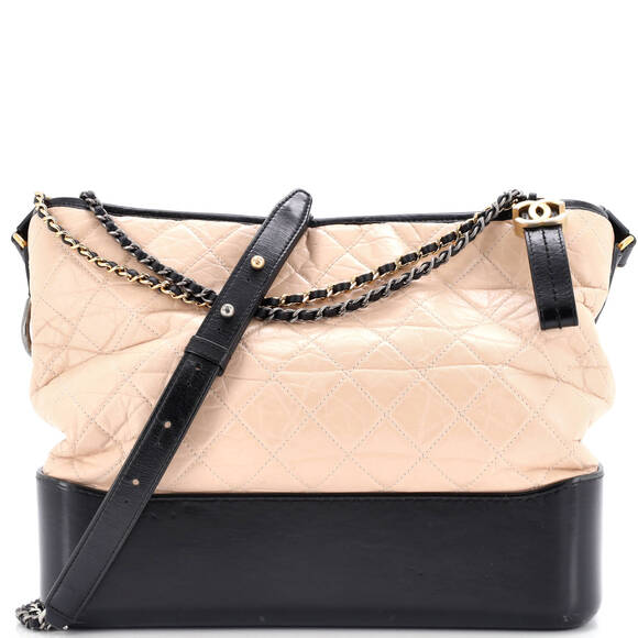 Chanel Gabrielle Hobo Quilted Aged #184015C19B - Picture 1 of 10